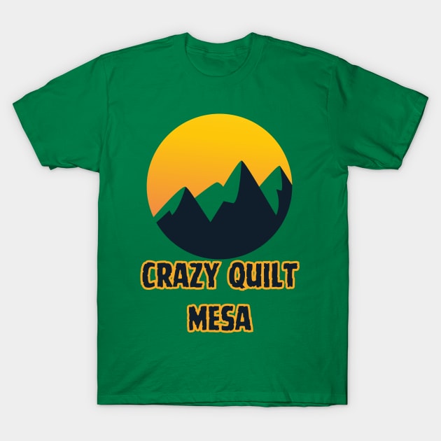 Crazy Quilt Mesa T-Shirt by Canada Cities